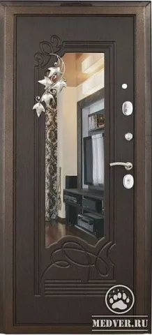 Дверь с зеркалом 73